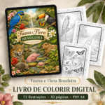 Fauna e Flora Brasileira | Livro de Colorir Digital em PDF
