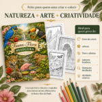 Fauna e Flora Brasileira | Livro de Colorir Digital em PDF - Imagem 2