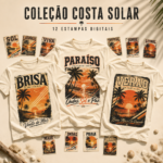 Coleção Costa Solar — 12 Estampas Digitais