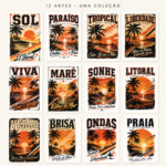 Coleção Costa Solar — 12 Estampas Digitais - Imagem 2