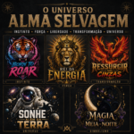 Coleção - ALMA SELVAGEM - 22 Estampas Digitais - Imagem 3