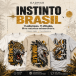Instinto Brasil — Coleção com 11 Estampas PNG da Fauna Brasileira