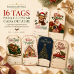 Encantos de Natal — Coleção de Tags Digitais Premium