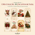 Encantos de Natal — Coleção de Tags Digitais Premium - Imagem 2