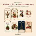 Encantos de Natal — Coleção de Tags Digitais Premium - Imagem 3
