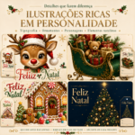 Encantos de Natal — Coleção de Tags Digitais Premium - Imagem 4
