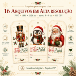 Encantos de Natal — Coleção de Tags Digitais Premium - Imagem 7