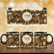 Natal com Raízes e Afeto - Arte Digital para Caneca - Imagem 2