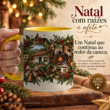 Natal com Raízes e Afeto - Arte Digital para Caneca - Imagem 3