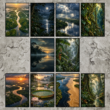 Coleção Amazônia Soberana — 10 Artes Digitais para Quadros - Imagem 4