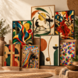 Alma e Cultura Brasileira - 10 Artes Artes Digitais para Quadros