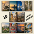 Brasil Monumental — 10 Artes Digitais para Quadros - Imagem 4