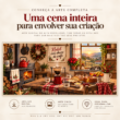 Natal com Cheiro de Café — Estampa Digital para Caneca - Imagem 3