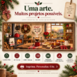 Natal com Cheiro de Café — Estampa Digital para Caneca - Imagem 4