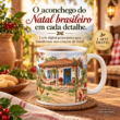 Natal no Alpendre — Estampa Natalina para Caneca - Imagem 2