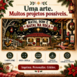 Natal na Roça — Estampa Digital para Caneca - Imagem 6