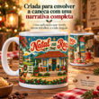 Natal Entre Café e Tradição — Estampa Digital para Caneca - Imagem 5