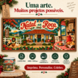 Natal Entre Café e Tradição — Estampa Digital para Caneca - Imagem 6