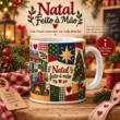 Natal Feito à Mão — Estampa Digital para Caneca - Imagem 2