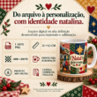 Natal Feito à Mão — Estampa Digital para Caneca - Imagem 7