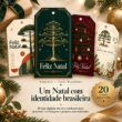 Coleção de Tags Araucária — Natal Brasileiro — Tags Digitais para Impressão