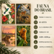 Coleção Fauna do Brasil — 10 Artes Digitais para Quadros - Imagem 5