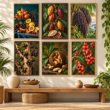 Sabores e Terra Brasileira – 10 Artes Digitais para Quadros - Imagem 3