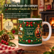 Um Pedacinho da Roça no Natal — Estampa Natalina para Caneca - Imagem 3