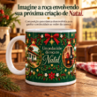 Um Pedacinho da Roça no Natal — Estampa Natalina para Caneca - Imagem 6