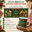 Um Pedacinho da Roça no Natal — Estampa Natalina para Caneca - Imagem 7